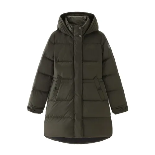 Woolrich - Coats > Parkas - Green - Woolrich - Modalova