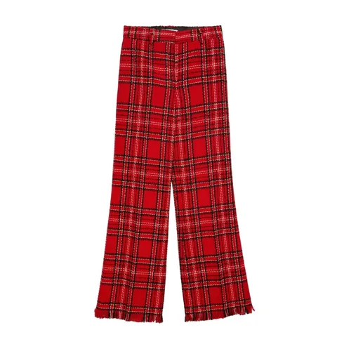 Trousers > Wide Trousers - - Msgm - Modalova