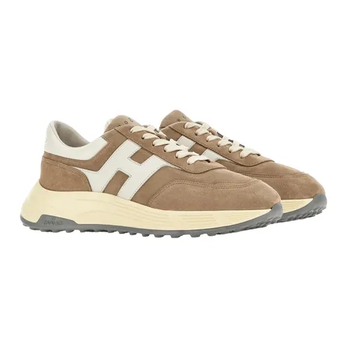 Hogan - Shoes > Sneakers - Brown - Hogan - Modalova