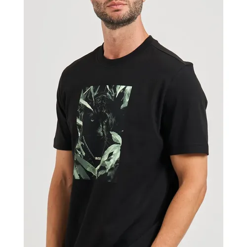 Hugo - Tops > T-Shirts - Black - Hugo - Modalova