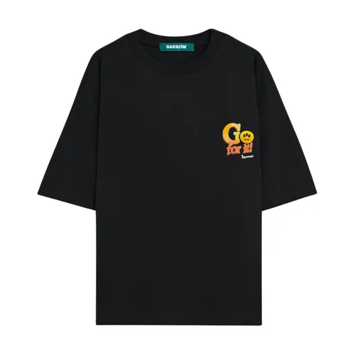 Barrow - Tops > T-Shirts - Black - Barrow - Modalova