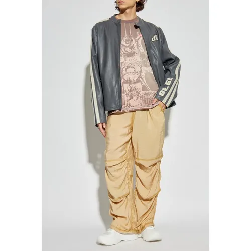 Diesel - Tops > T-Shirts - Beige - Diesel - Modalova