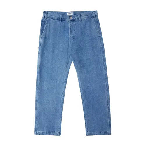 Jeans > Straight Jeans - - Obey - Modalova