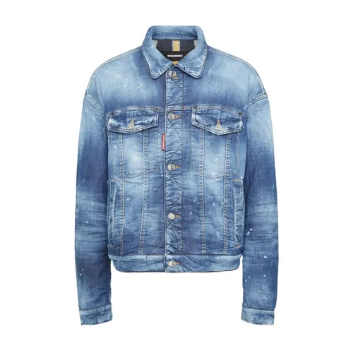 Jackets > Denim Jackets - - Dsquared2 - Modalova