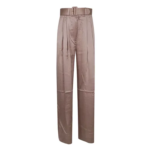 Trousers > Wide Trousers - - Zimmermann - Modalova