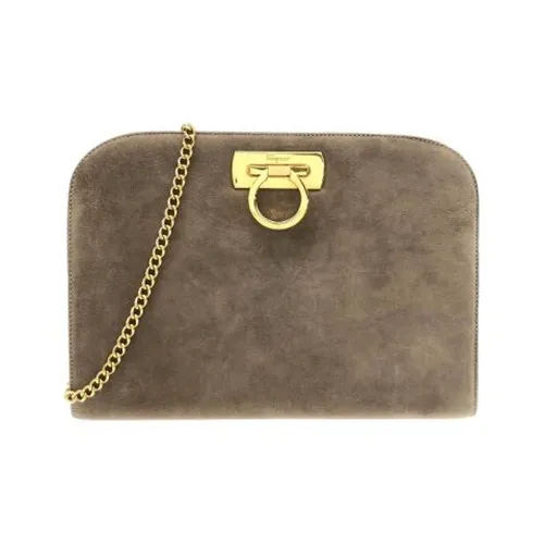 Pre-owned > Pre-owned Bags > Pre-owned Clutches - - Salvatore Ferragamo Pre-owned - Modalova