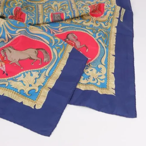 Pre-owned > Pre-owned Accessories > Pre-owned Scarves - - Hermès Vintage - Modalova