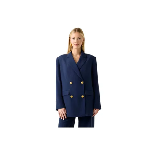 Guess - Jackets > Blazers - Blue - Guess - Modalova