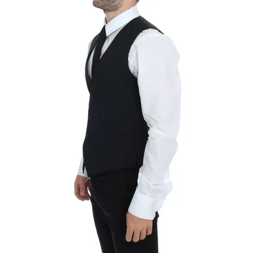 Suits > Suit Vests - - Dolce & Gabbana - Modalova
