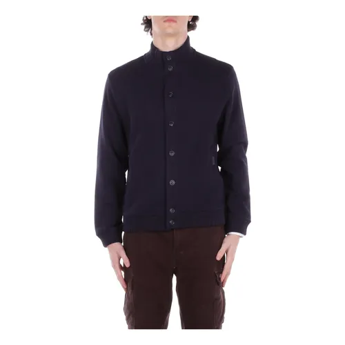 Fay - Knitwear > Cardigans - Blue - Fay - Modalova