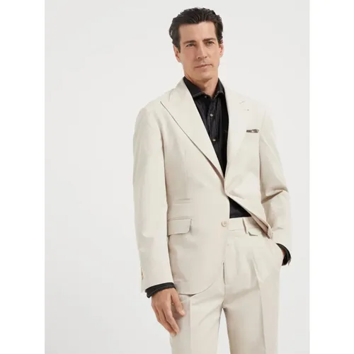 Jackets > Blazers - - Brunello Cucinelli - Modalova