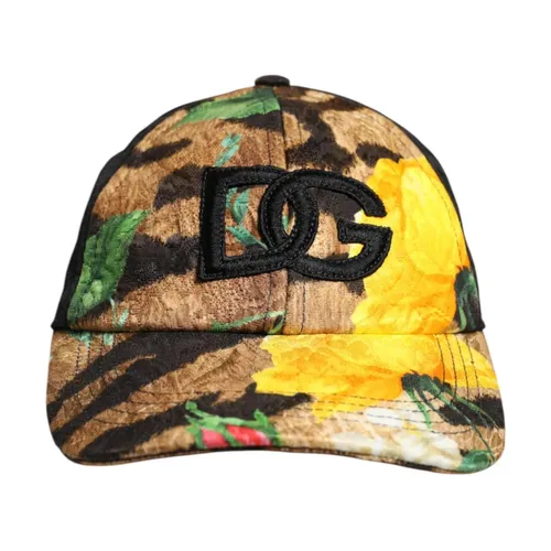 Accessories > Hats > Caps - - Dolce & Gabbana - Modalova