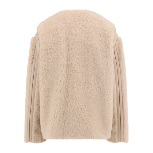 Jackets > Faux Fur & Shearling Jackets - - Max Mara - Modalova