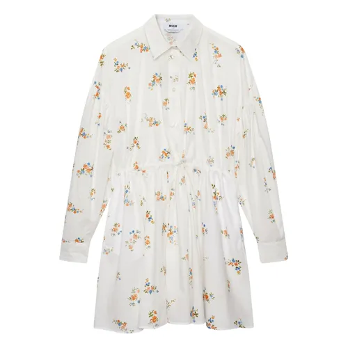 Dresses > Day Dresses > Shirt Dresses - - Msgm - Modalova