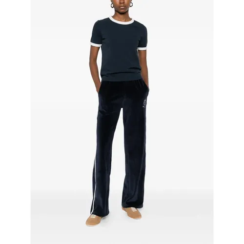 A.p.c. - Tops > T-Shirts - Blue - A.p.c. - Modalova