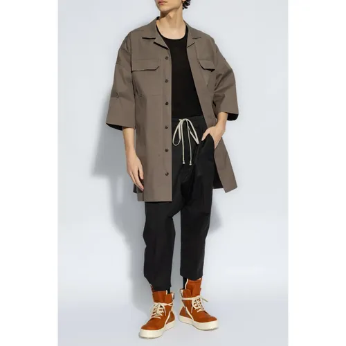 Shirts > Short Sleeve Shirts - - Rick Owens - Modalova