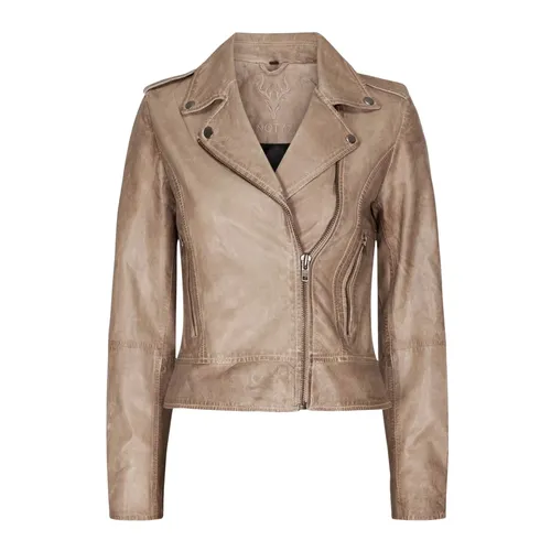 Jackets > Leather Jackets - - Notyz - Modalova