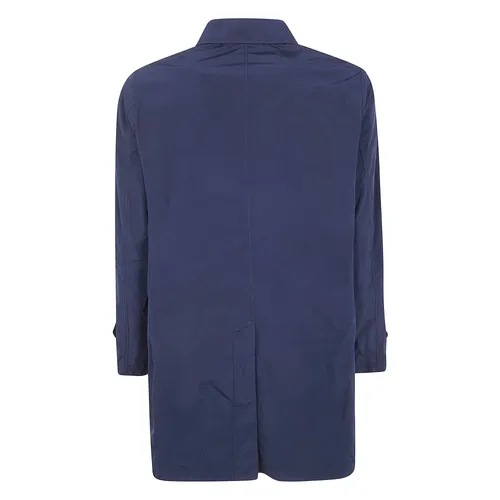 Aspesi - Coats > Parkas - Blue - Aspesi - Modalova