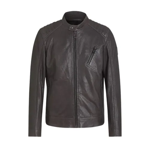 Jackets > Leather Jackets - - Belstaff - Modalova