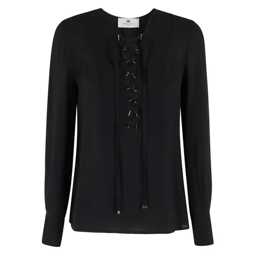Blouses & Shirts > Blouses - - Elisabetta Franchi - Modalova