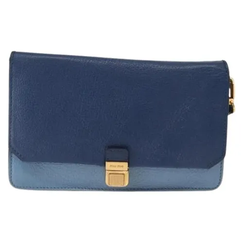 Pre-owned > Pre-owned Bags > Pre-owned Cross Body Bags - - Miu Miu Pre-owned - Modalova