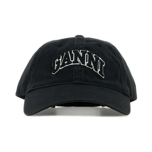 Accessories > Hats > Caps - - Ganni - Modalova
