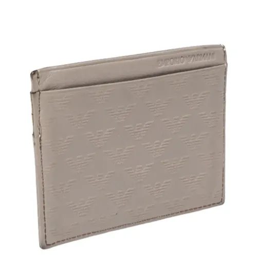 Pre-owned > Pre-owned Accessories > Pre-owned Wallets - - Armani Pre-owned - Modalova