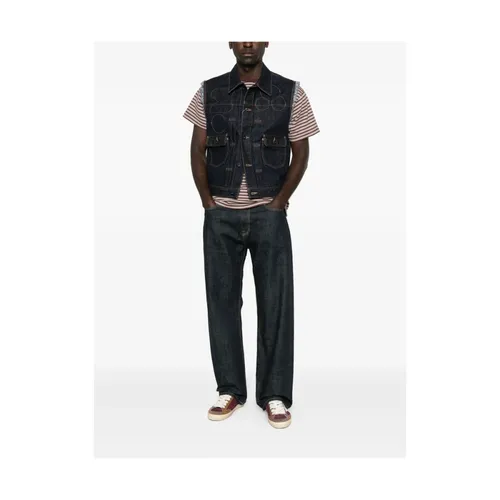 Kenzo - Jackets > Vests - Blue - Kenzo - Modalova