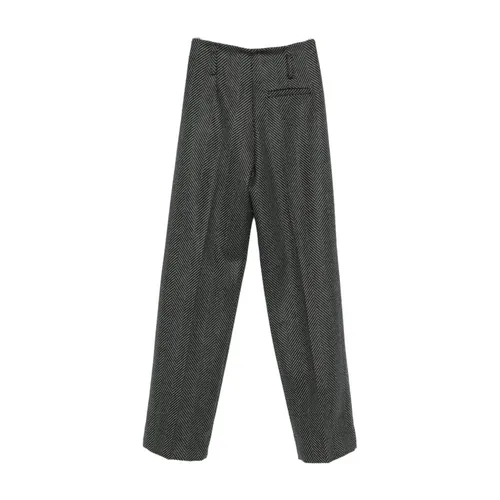 Trousers > Straight Trousers - - Forte Forte - Modalova