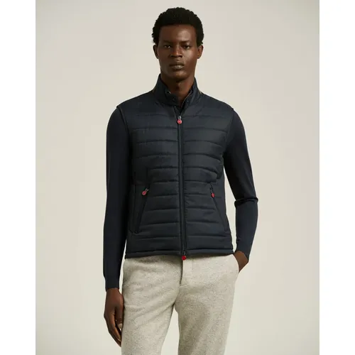 Kiton - Jackets > Vests - Blue - Kiton - Modalova