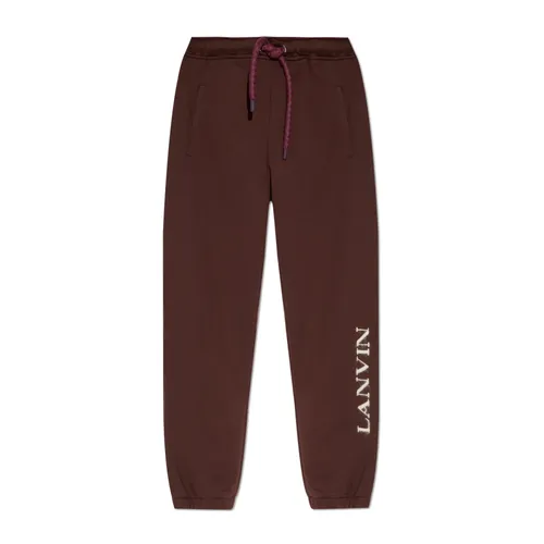 Trousers > Sweatpants - - Lanvin - Modalova