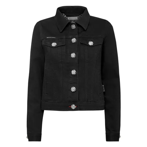 Jackets > Denim Jackets - - Philipp Plein - Modalova
