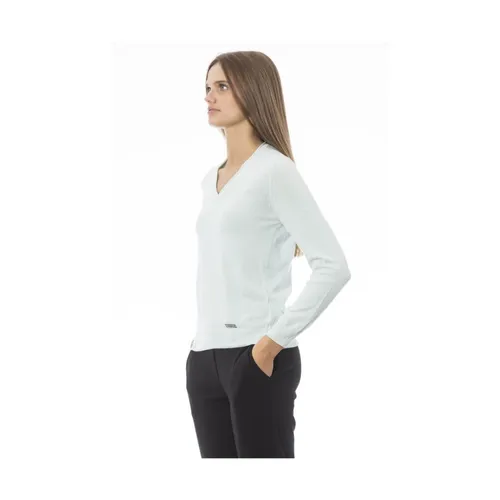 Knitwear > V-neck Knitwear - - Baldinini - Modalova