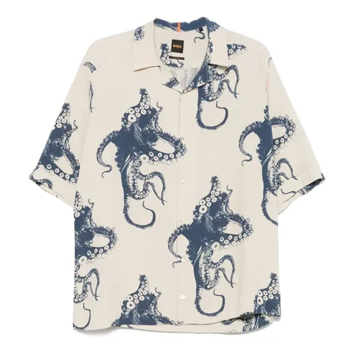 Shirts > Short Sleeve Shirts - - Hugo Boss - Modalova