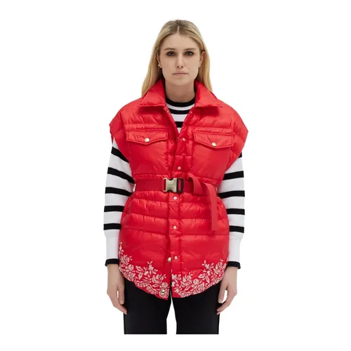 Jackets > Vests - - Ermanno Scervino - Modalova