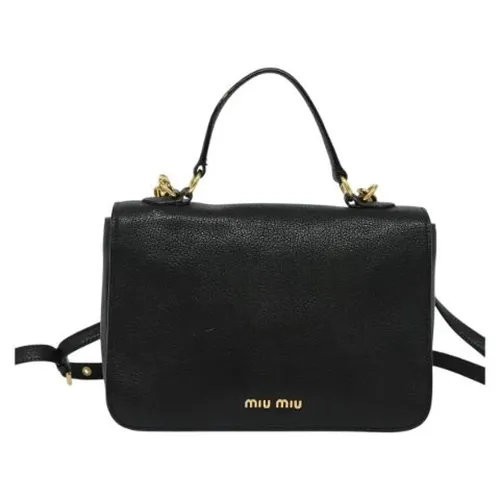 Pre-owned > Pre-owned Bags > Pre-owned Handbags - - Miu Miu Pre-owned - Modalova
