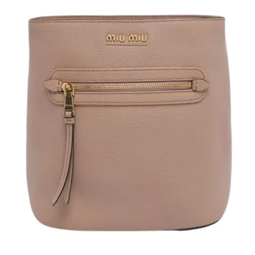 Pre-owned > Pre-owned Bags > Pre-owned Bucket Bags - - Miu Miu Pre-owned - Modalova