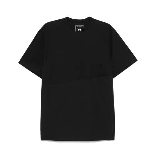 Y-3 - Tops > T-Shirts - Black - Y-3 - Modalova
