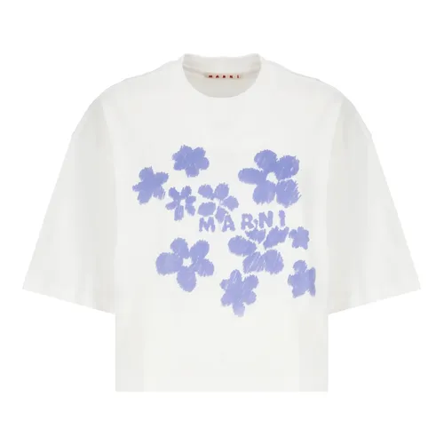 Marni - Tops > T-Shirts - White - Marni - Modalova