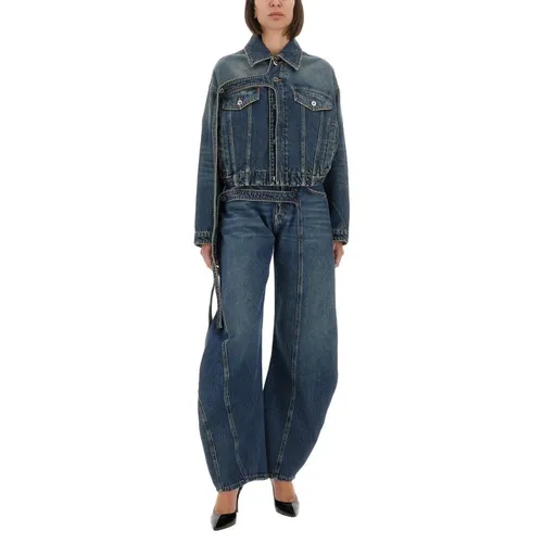 Jackets > Denim Jackets - - Jean Paul Gaultier - Modalova