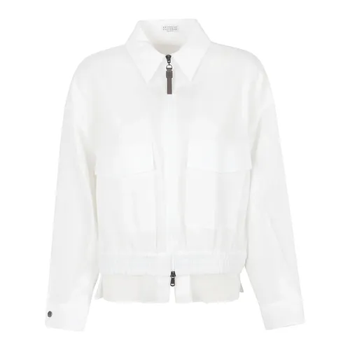 Jackets > Light Jackets - - Brunello Cucinelli - Modalova