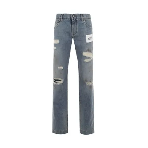 Jeans > Straight Jeans - - Dolce & Gabbana - Modalova