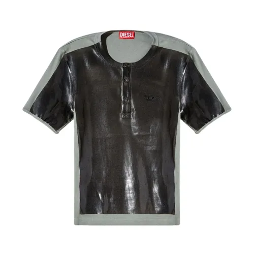 Diesel - Tops > T-Shirts - Black - Diesel - Modalova