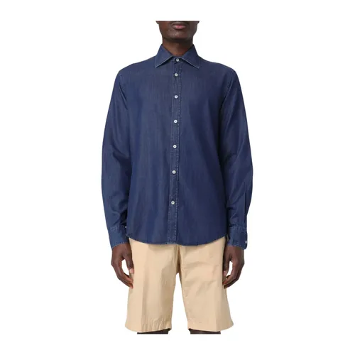 Shirts > Denim Shirts - - Paul & Shark - Modalova