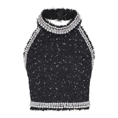 Tops > Sleeveless Tops - - Balmain - Modalova
