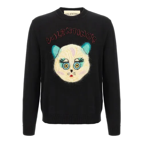 Knitwear > Round-neck Knitwear - - Valentino Garavani - Modalova