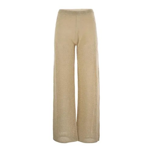 Trousers > Wide Trousers - - MC2 Saint Barth - Modalova