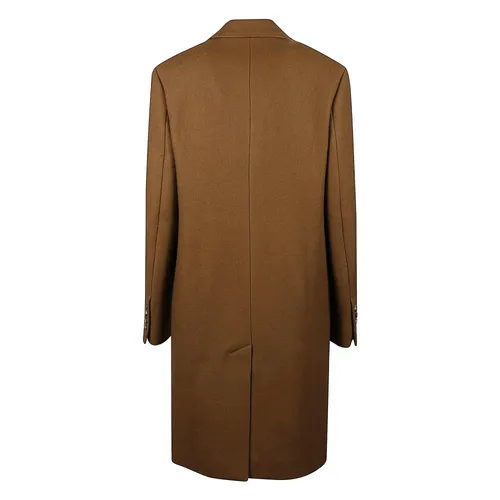Coats > Single-Breasted Coats - - Ami Paris - Modalova