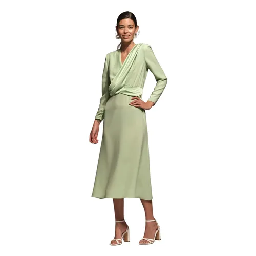 Dresses > Day Dresses > Midi Dresses - - Moskada - Modalova