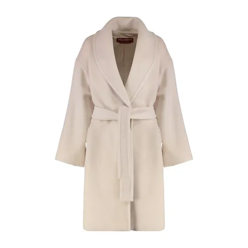 Coats > Belted Coats - - Max Mara Studio - Modalova